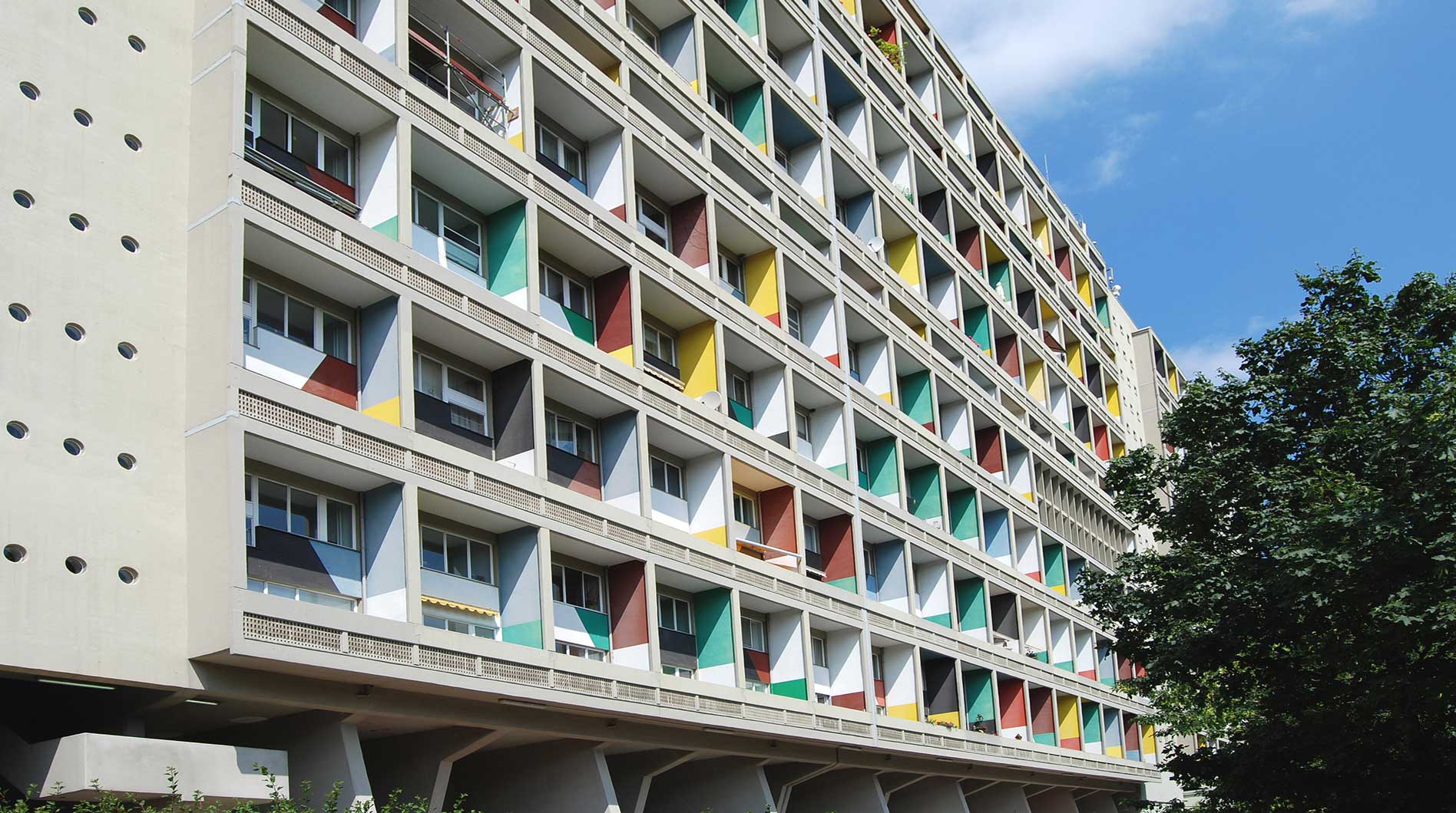 Fassade Corbusierhaus Berlin