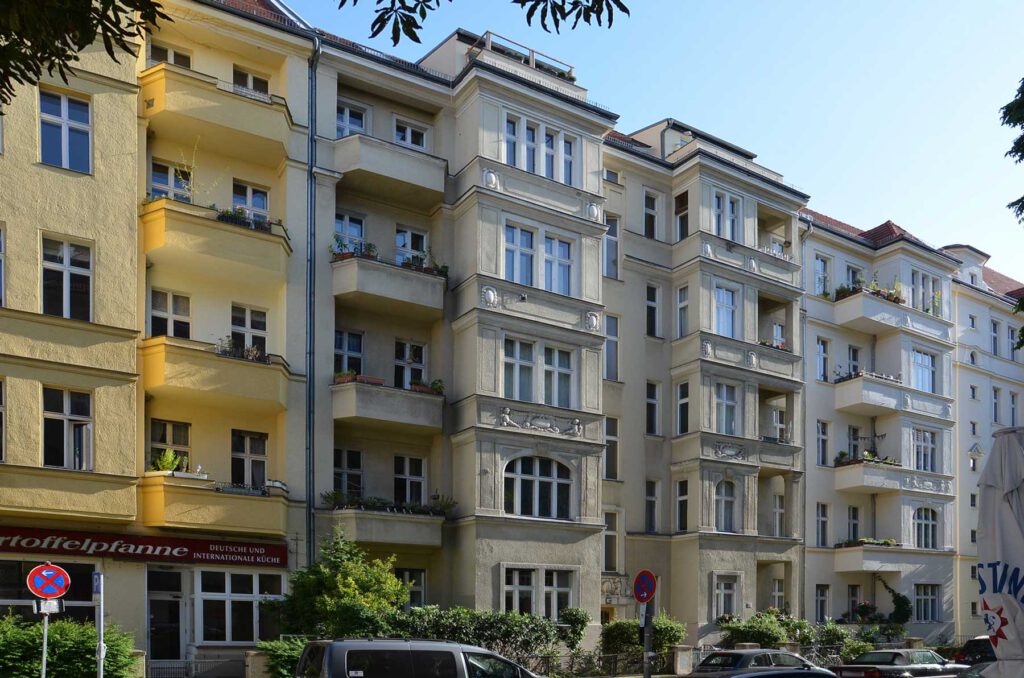 Altbaufassade Burgherrenstraße