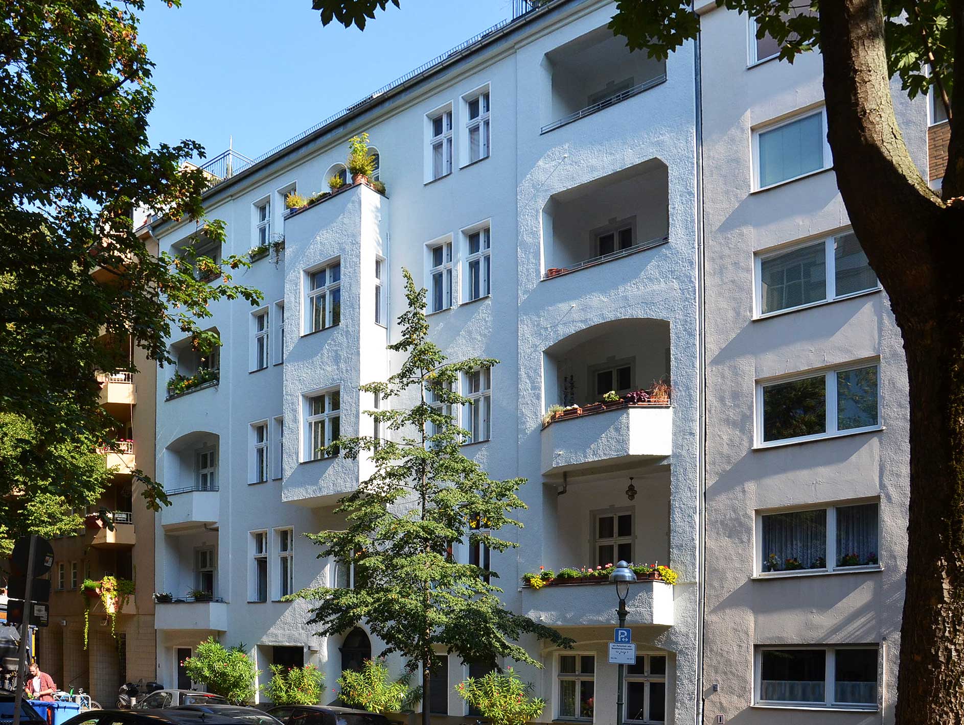 Altbaufassade Wohnhaus Herderstraße