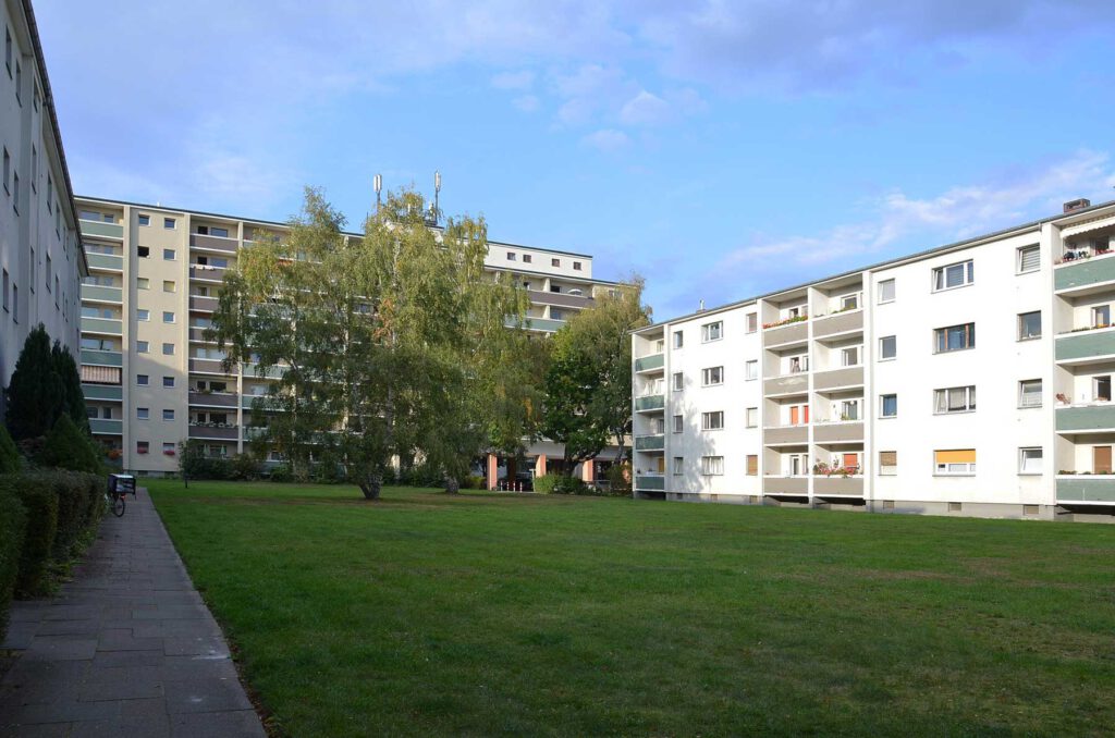 Große Wohnanlage Schwabstraße